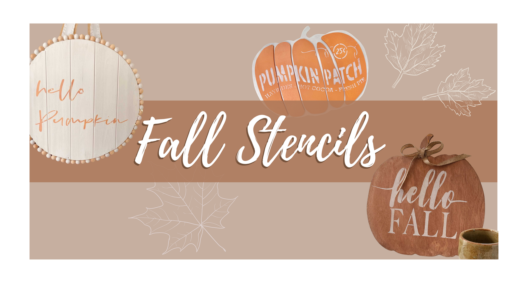 Step into Fall with Stencil Me Pretty