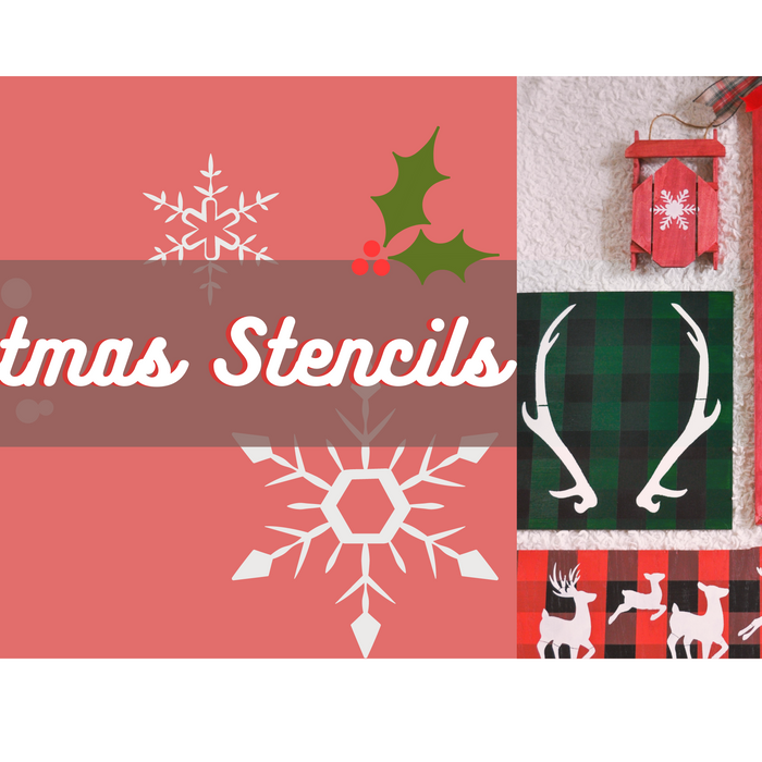 Stepping into the Christmas Season with Stencils!