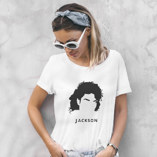 Michel Jackson retro stencil