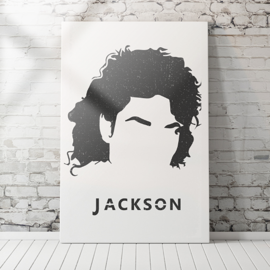 Michel Jackson retro stencil