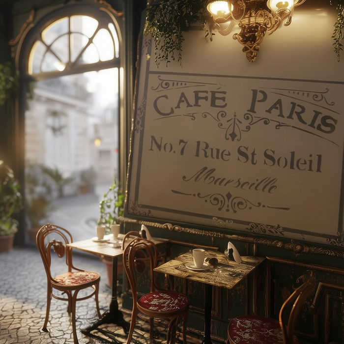 Classic French Cafe Paris