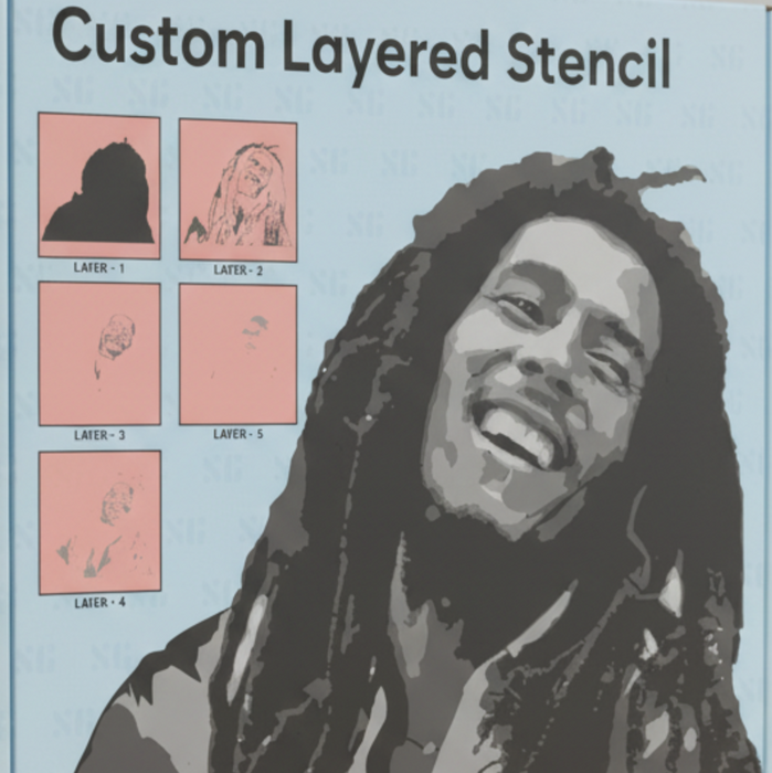Custom Layered Stencils Set