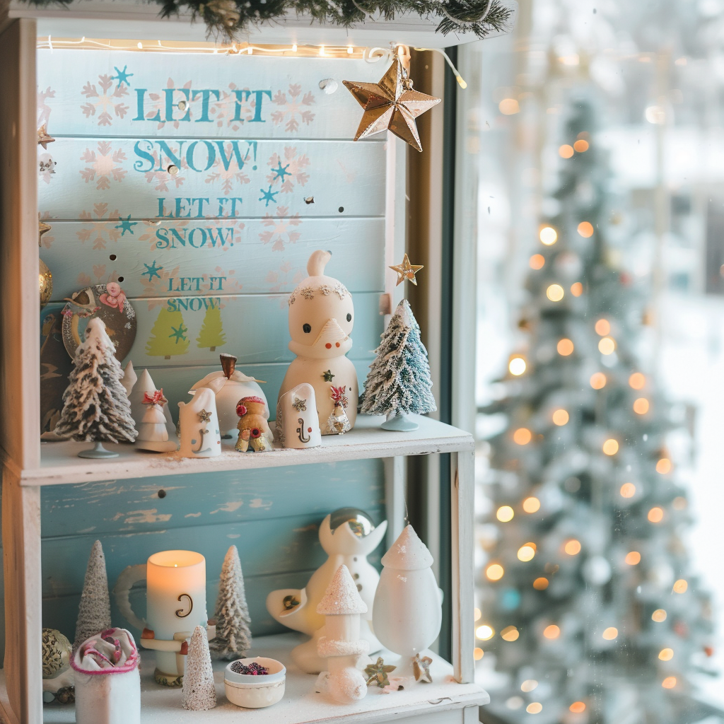 christmas decor stencil