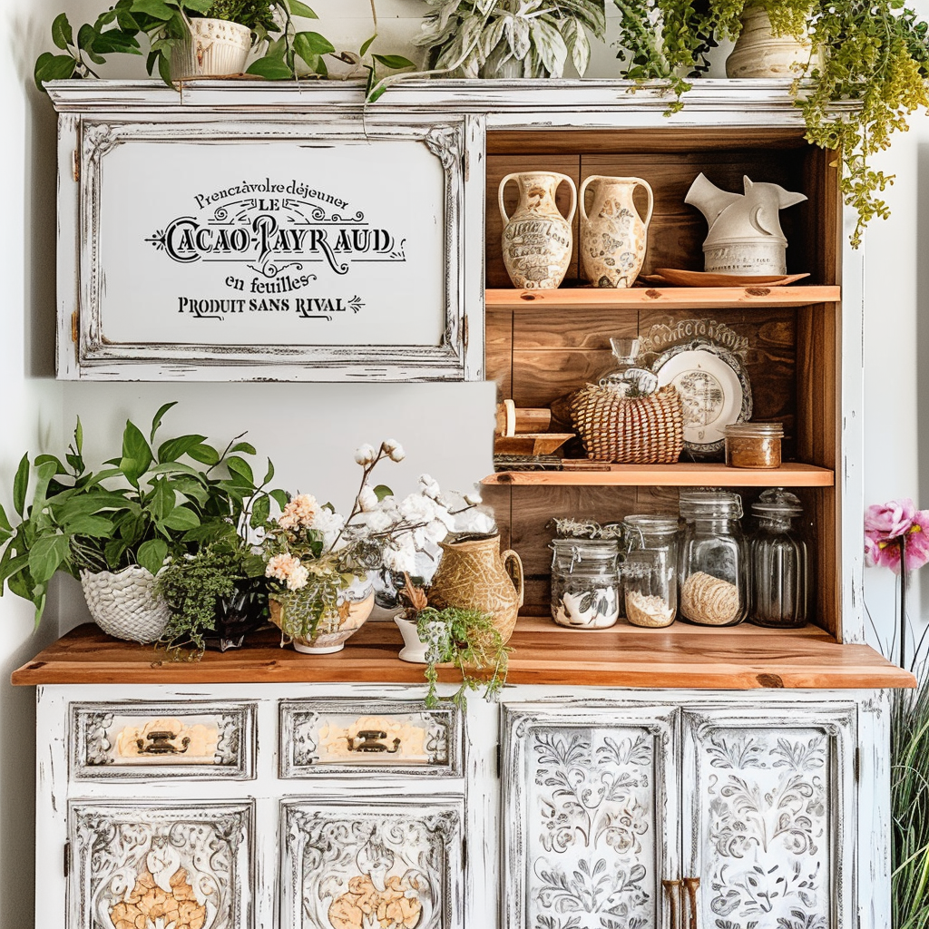 french chocolate stencil