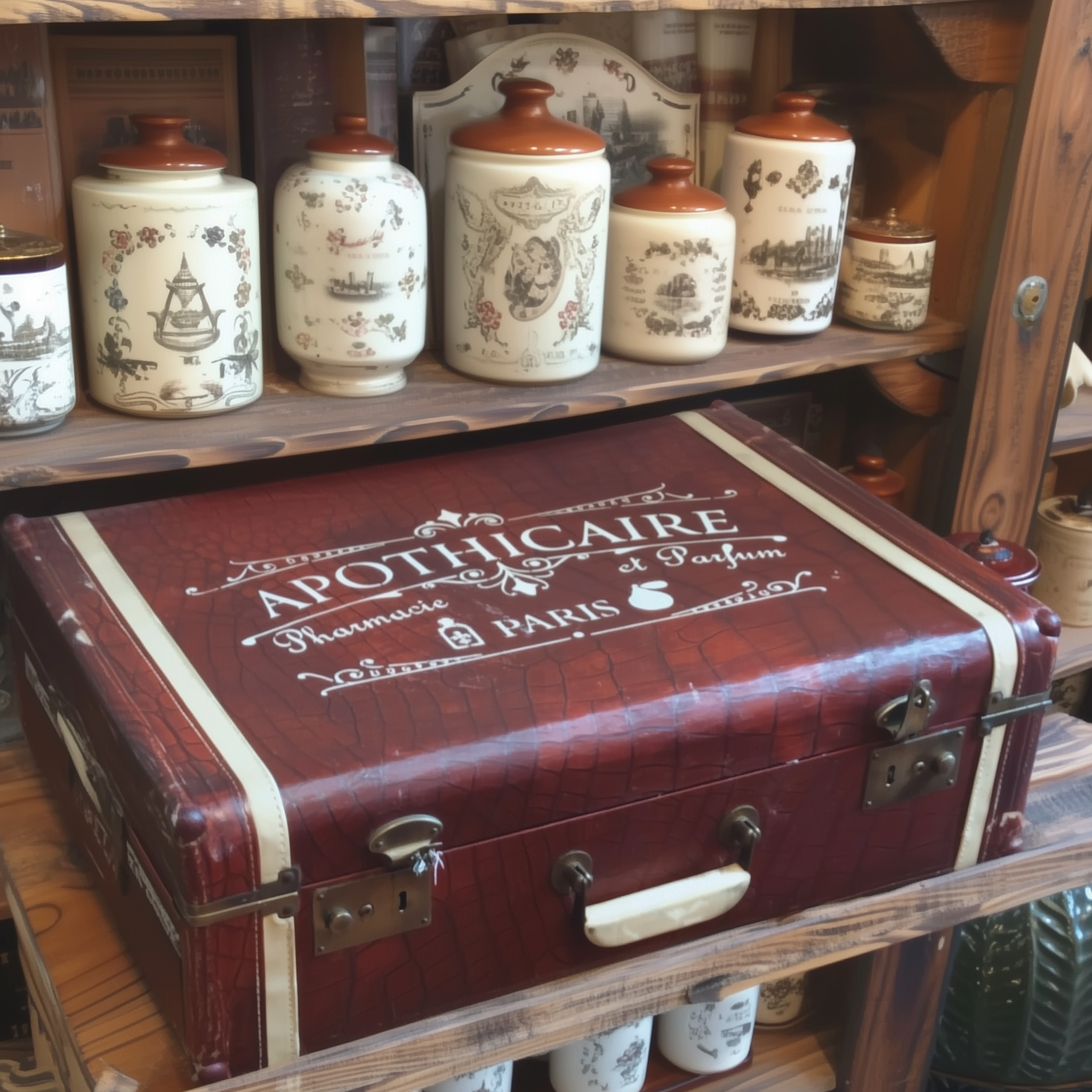 french pharmacy stencil