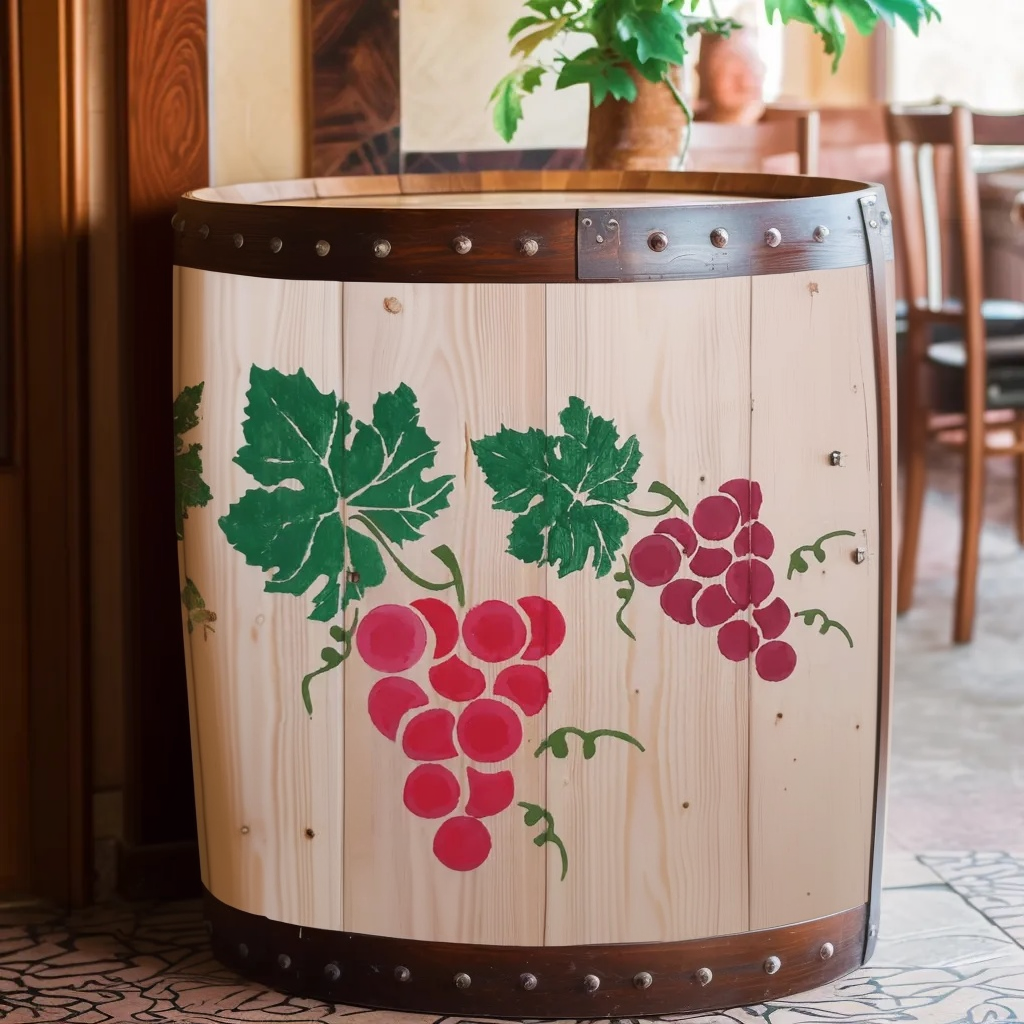 grape vine stencil