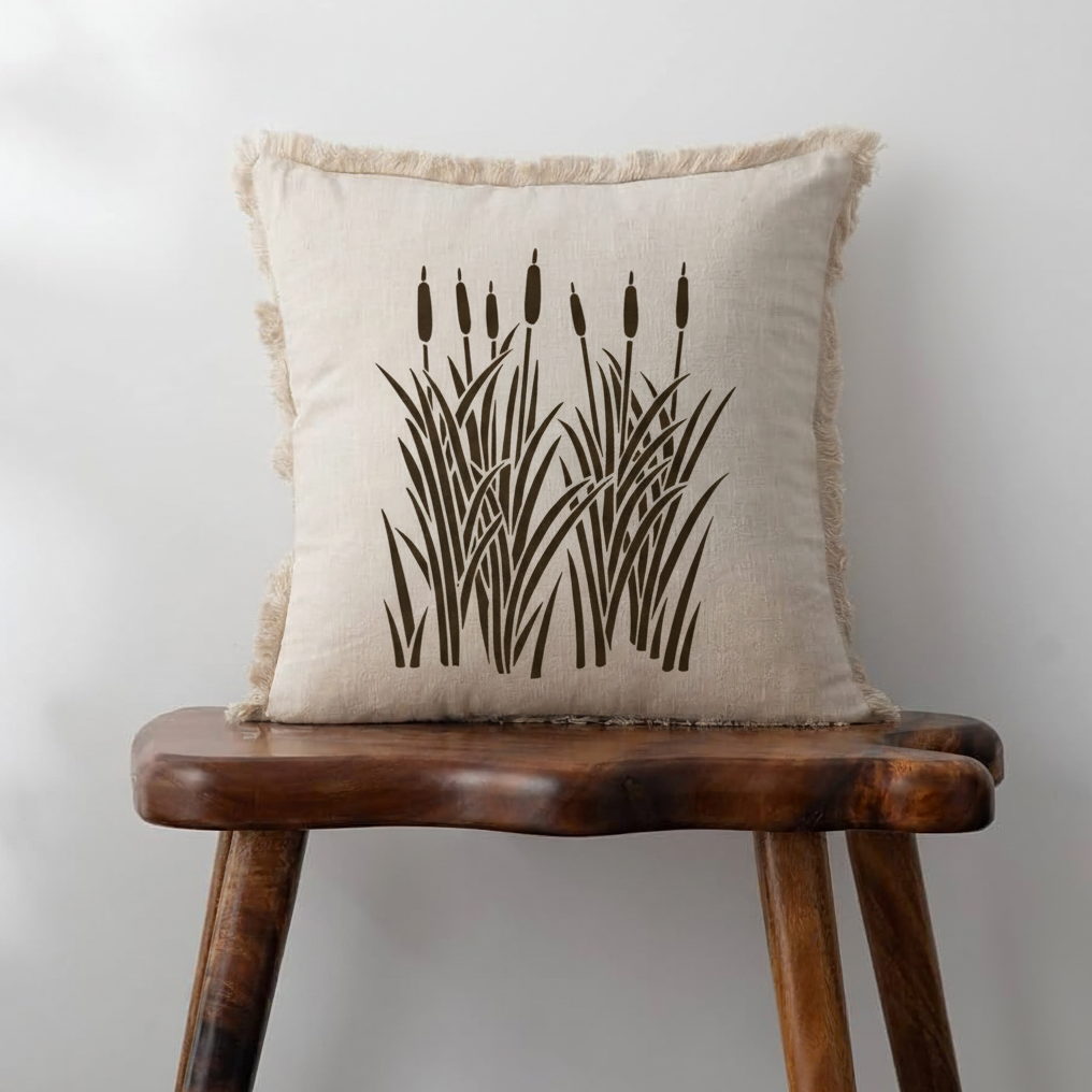 Flat Blade Grass Cattail