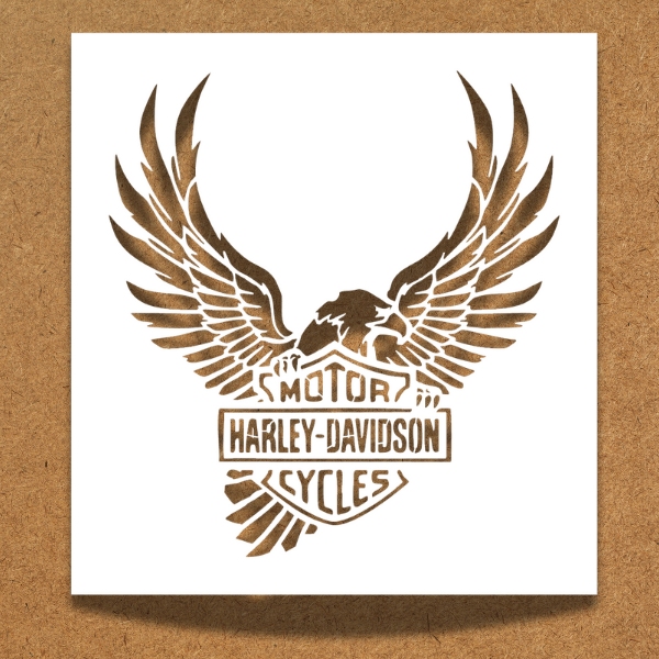 Harley Davidson® Ascending Eagle Stencil