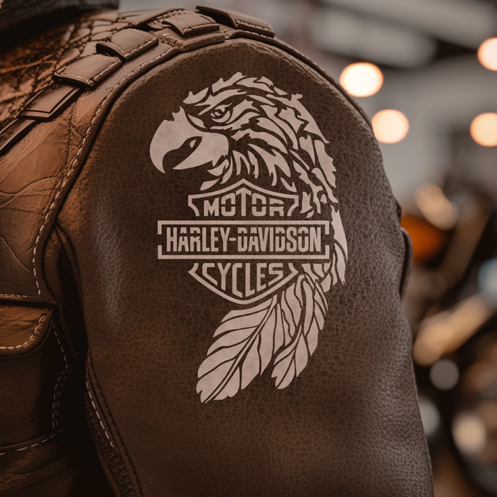 Harley Davidson® Eagle and Feather Stencil