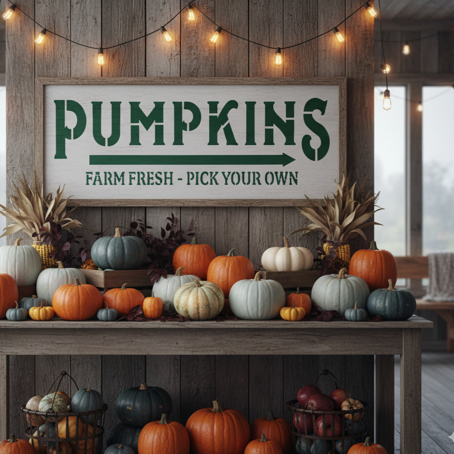 farm fresh pumpkins