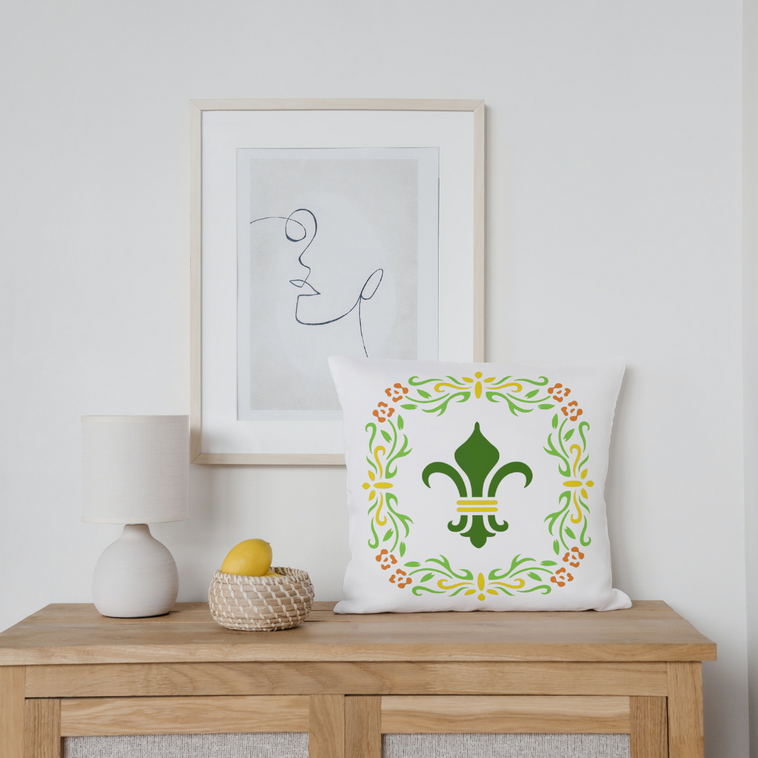 fleur de lis stencil