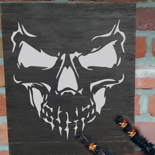 Rose Skull Stencil Harley Davidson Emblem Best Vinyl Large Crossbones  Airbrush Stencils & Templates for Painting on Wood, Canvas, Garage Wall,  -XL2