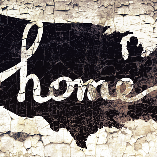 USA home stencil