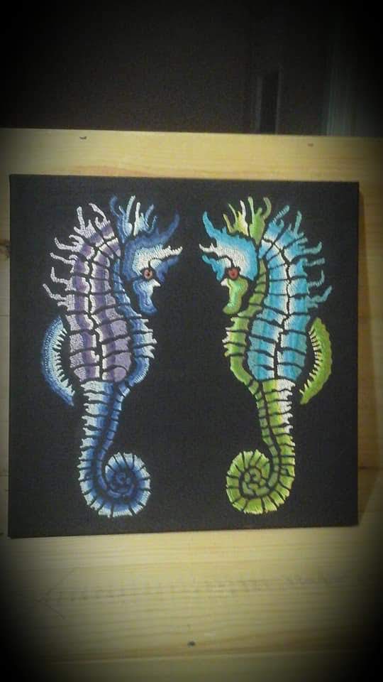 under the sea stencil