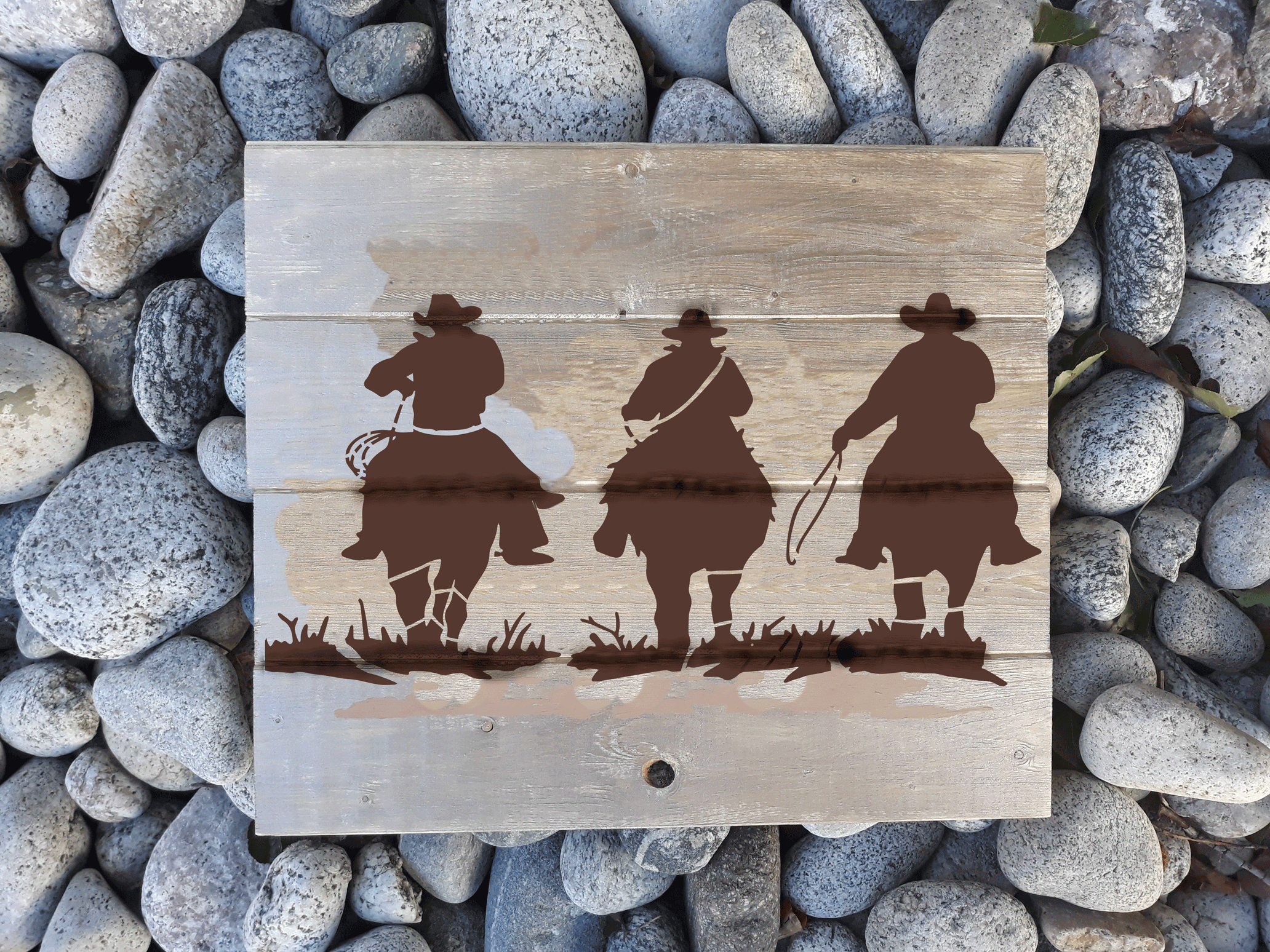 cowboy stencils