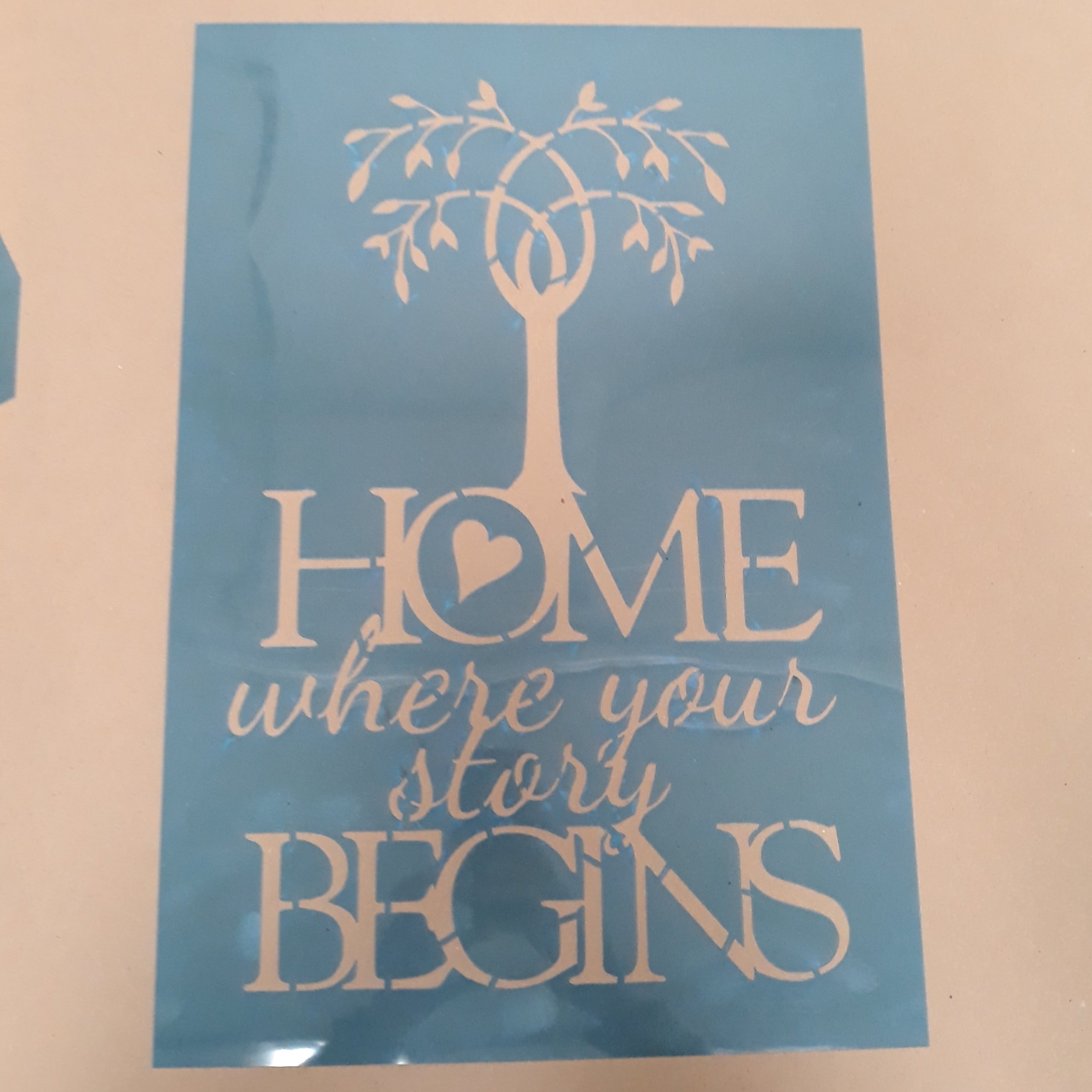 family quote stencil