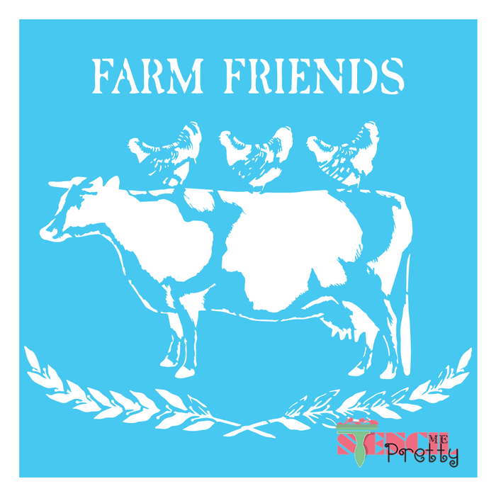 farm animal stencil