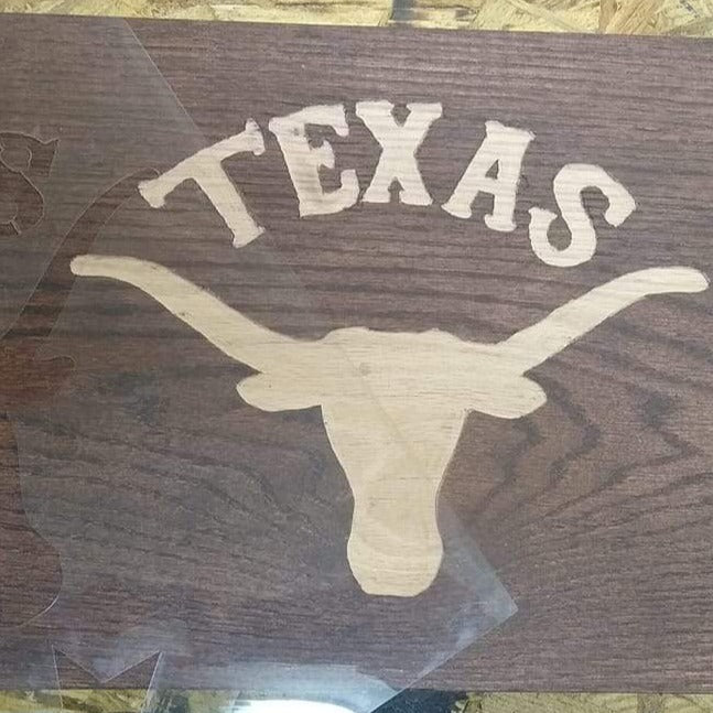 texas longhorn stencil