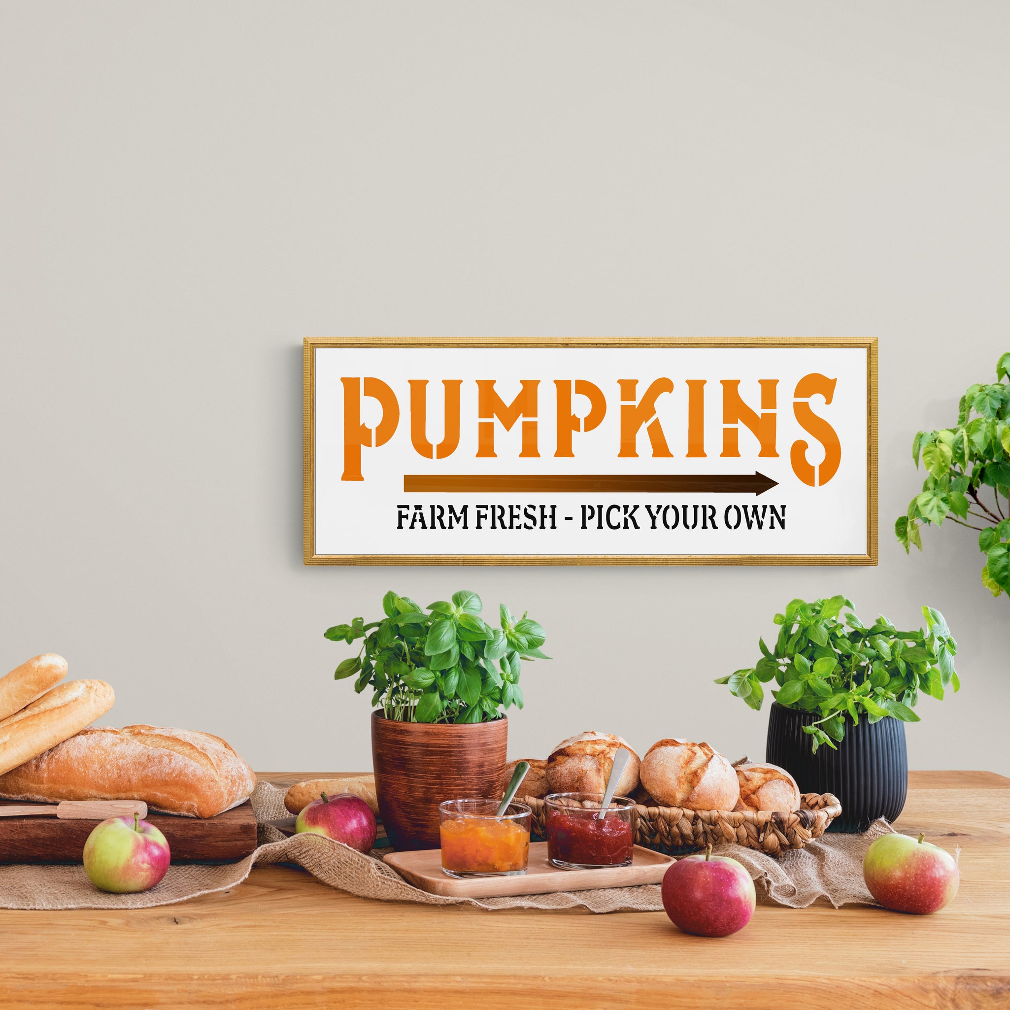 farm fresh pumpkins