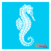 seahorse stencil