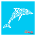 dolphin stencil