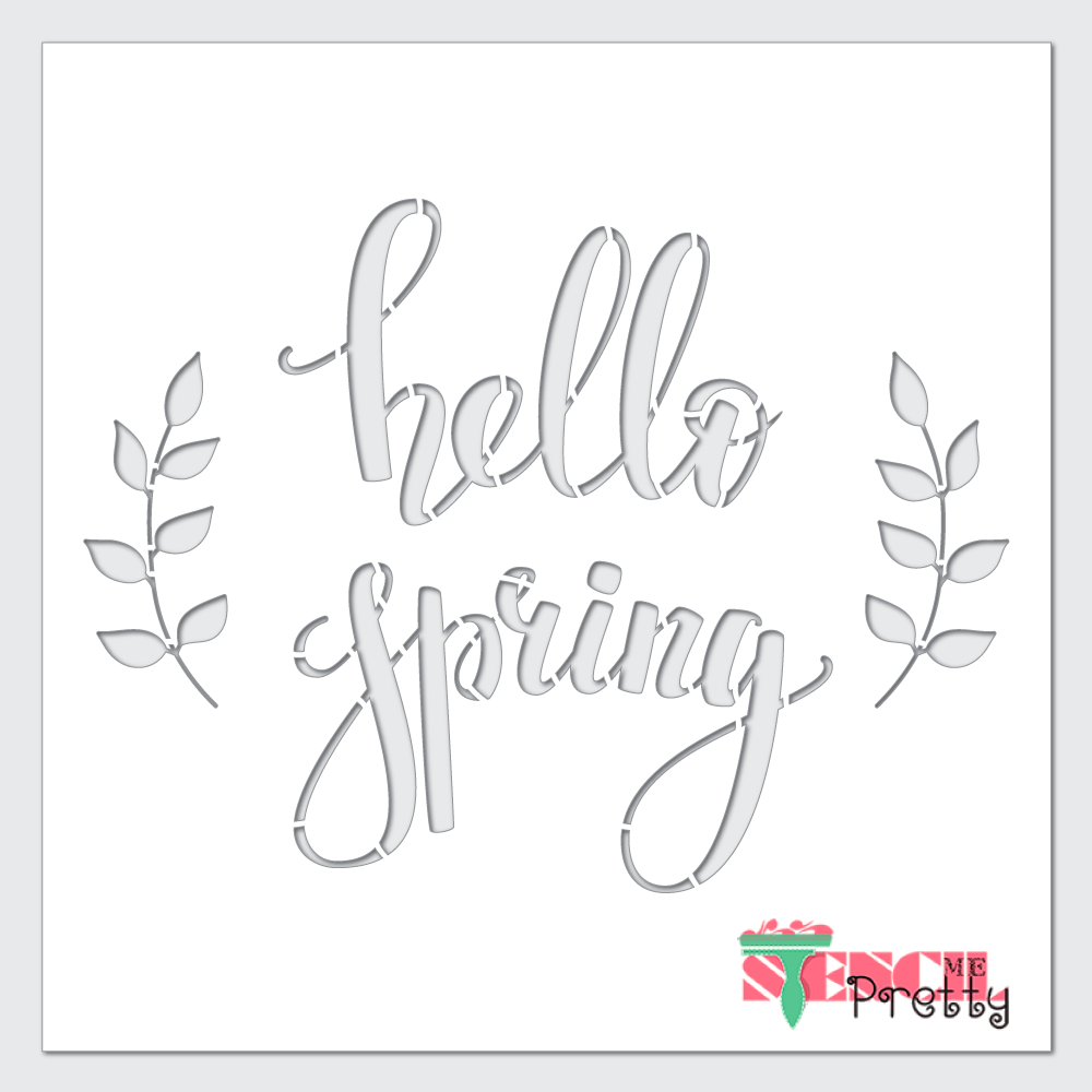 spring stencil