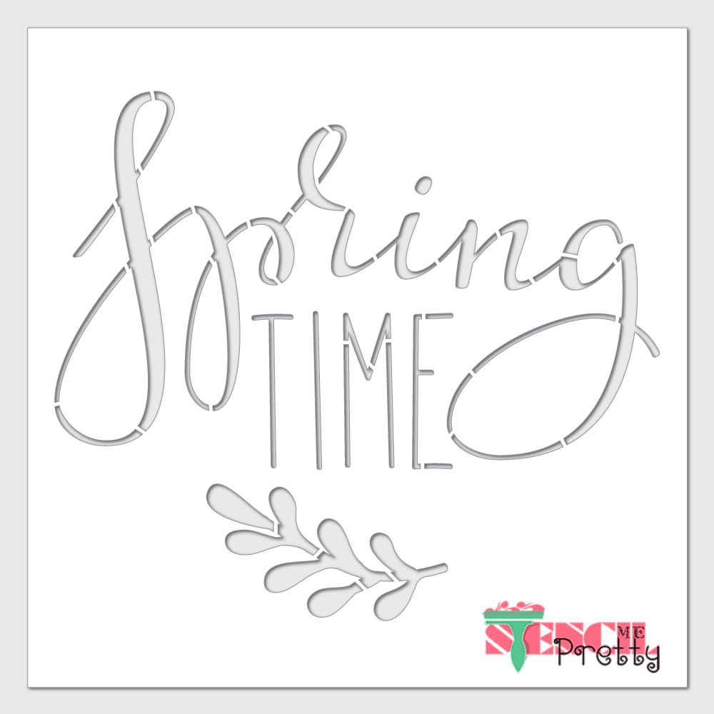 spring stencil