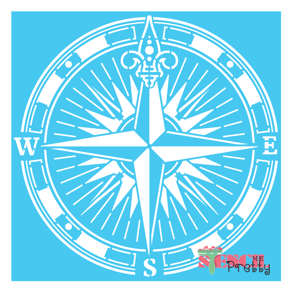 compass stencil