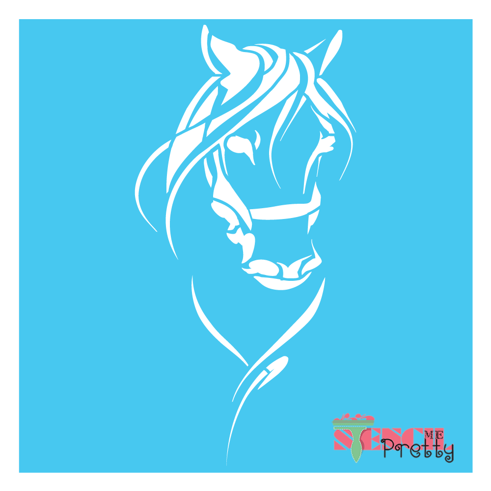 horse stencil