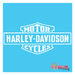 harley davidson logo stencil