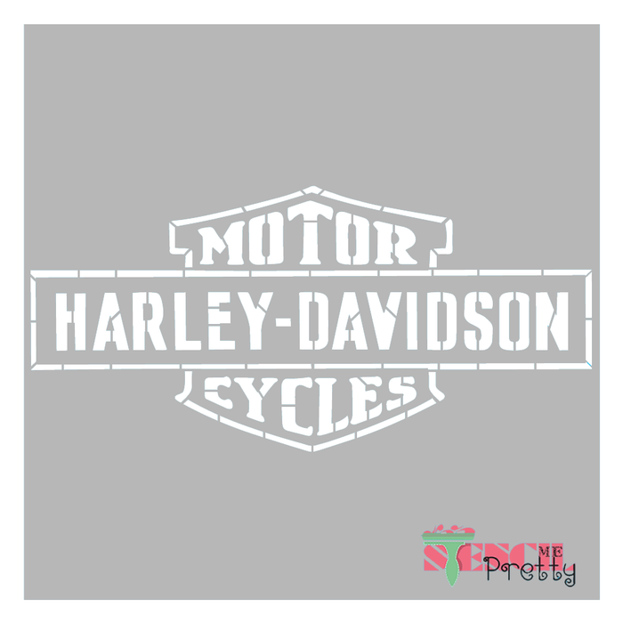 Harley Davidson Long Bar and Shield