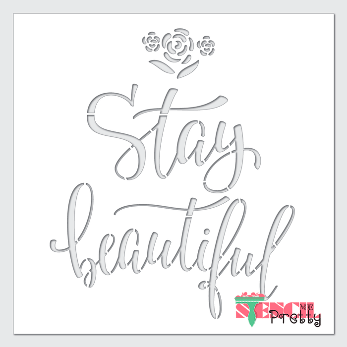 Stay Beautiful - song lyric template