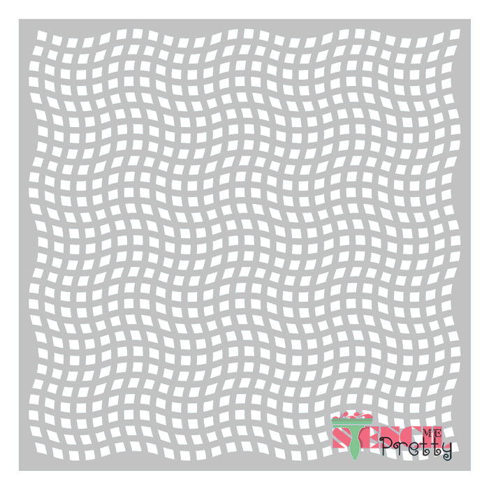 Fish net decor mesh fabric Pattern