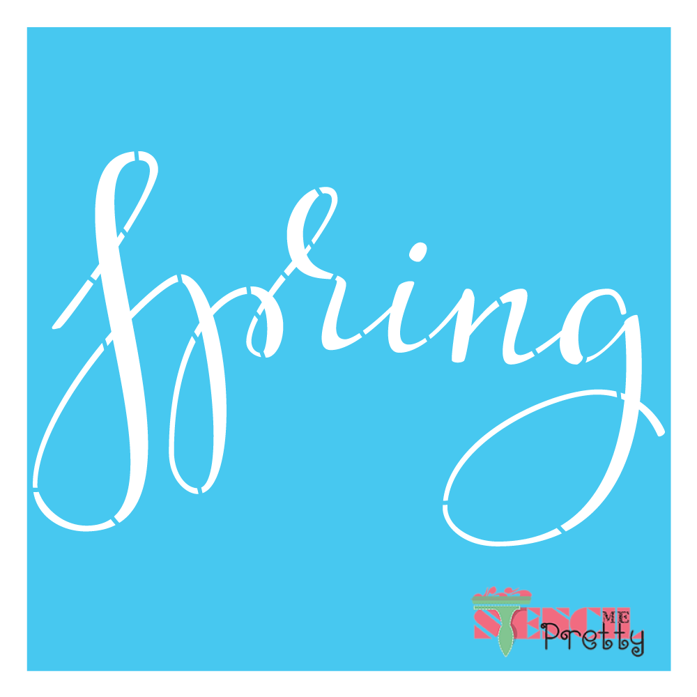 spring stencil