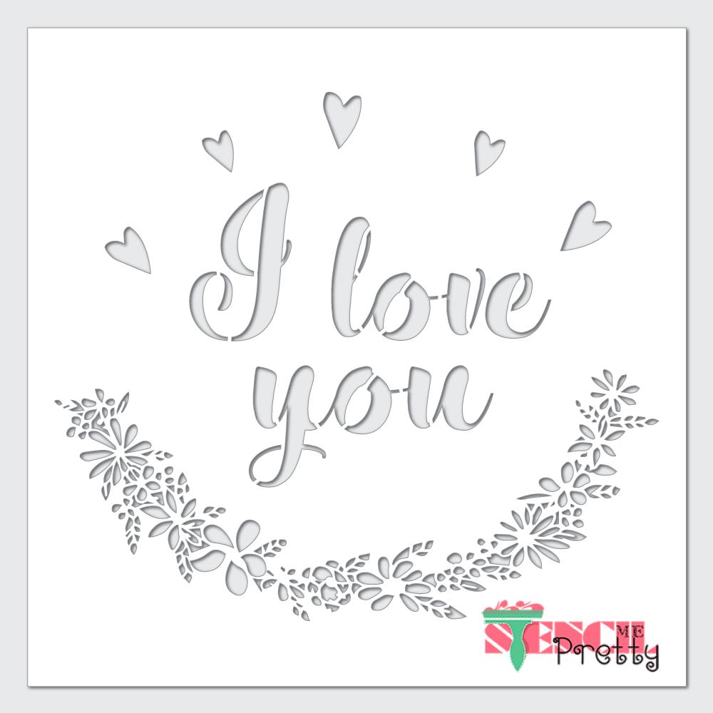 wedding day sign stencil