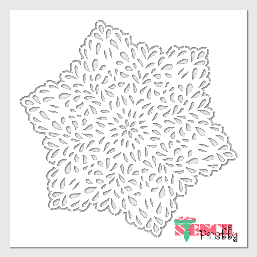 flower mandala stencil