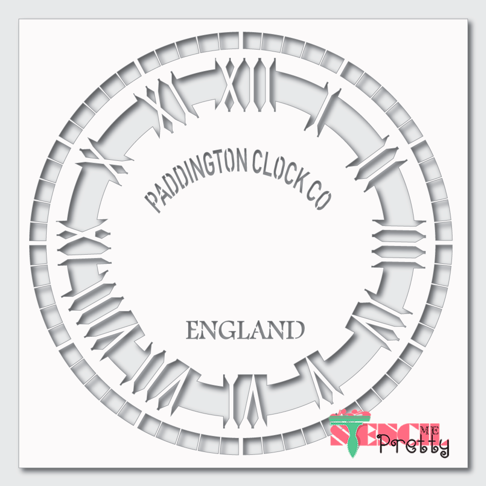 Paddington station slock stencil