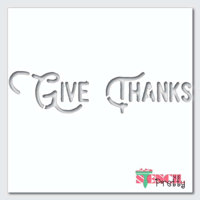 Rustic Giving Thanks Sign