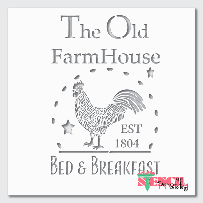 The Old Farmhouse Bed & Breakfast Rooster Decor