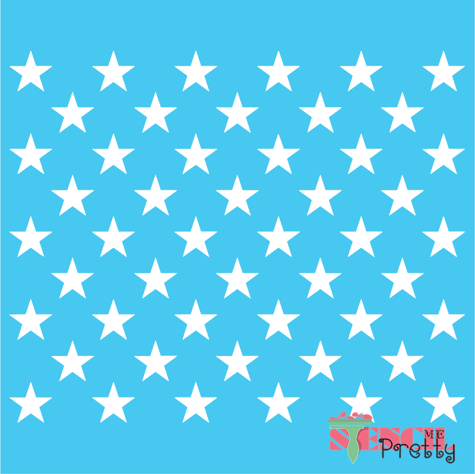 Reusable Pallet Flag Patriotic Stars