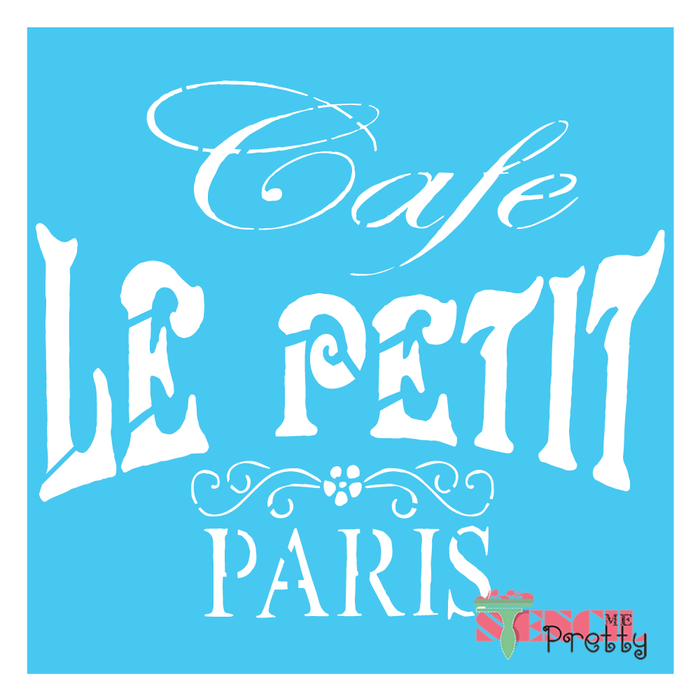 French Cafe Sign, Paris Decor, Shabby Cottage Chic, French Kitchen Decor,  Vintage Coffee Shop Sign