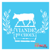 viande 1er choix stencil