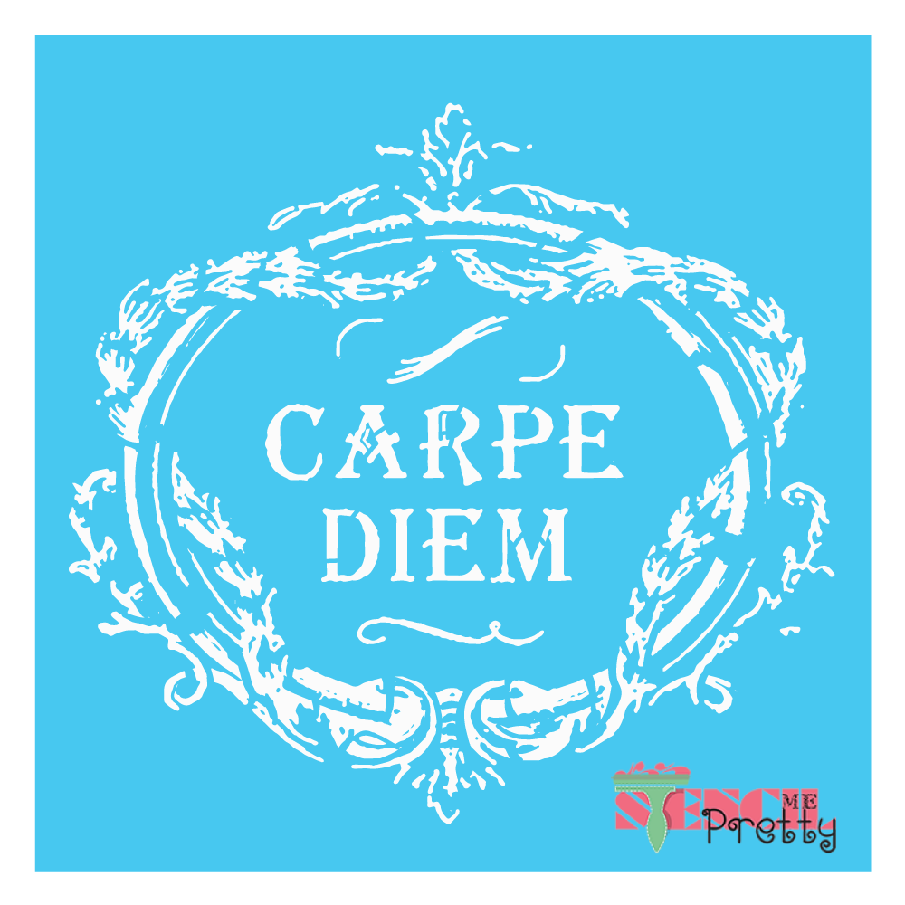 Carpe Diem Stencils - Live In The Moment Inspirational Quote Stencils — Stencil Me Pretty carpe-diem-stencils-live-in-the-moment-inspirational-quote-stencils-stencil-me-pretty