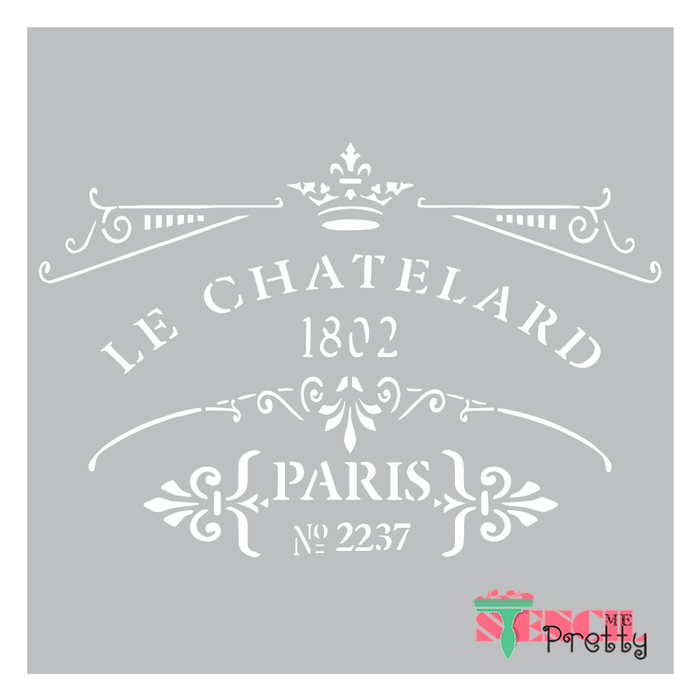 French CHATELARD PARIS  Vintage Furniture  Chic Decor Crafts