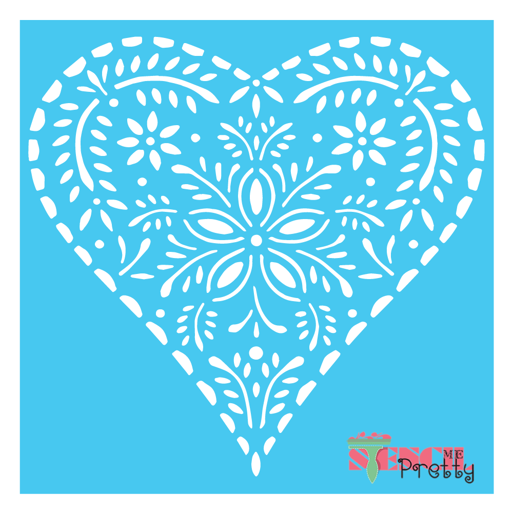 heart stencil