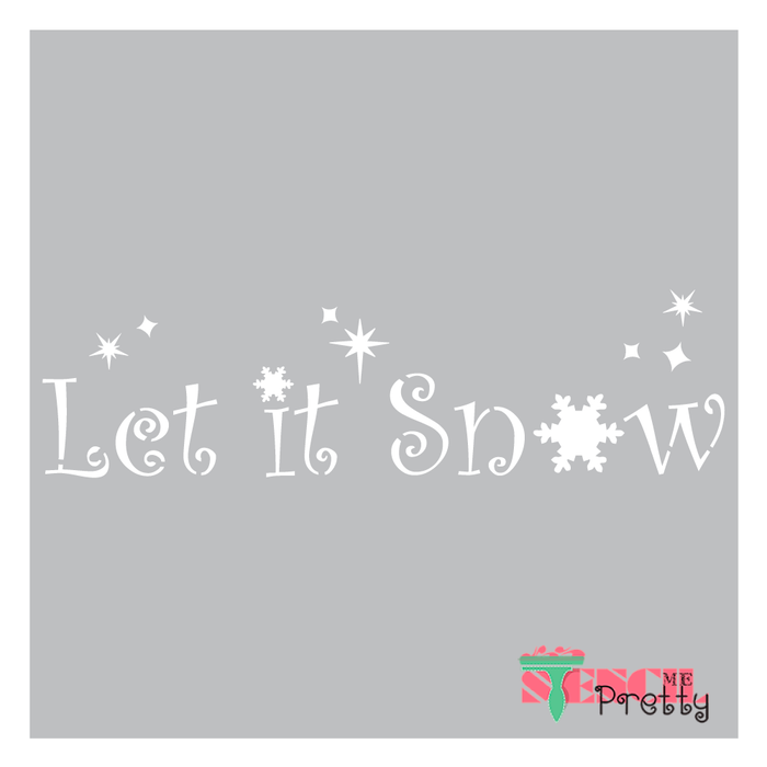 Let it snow Christmas
