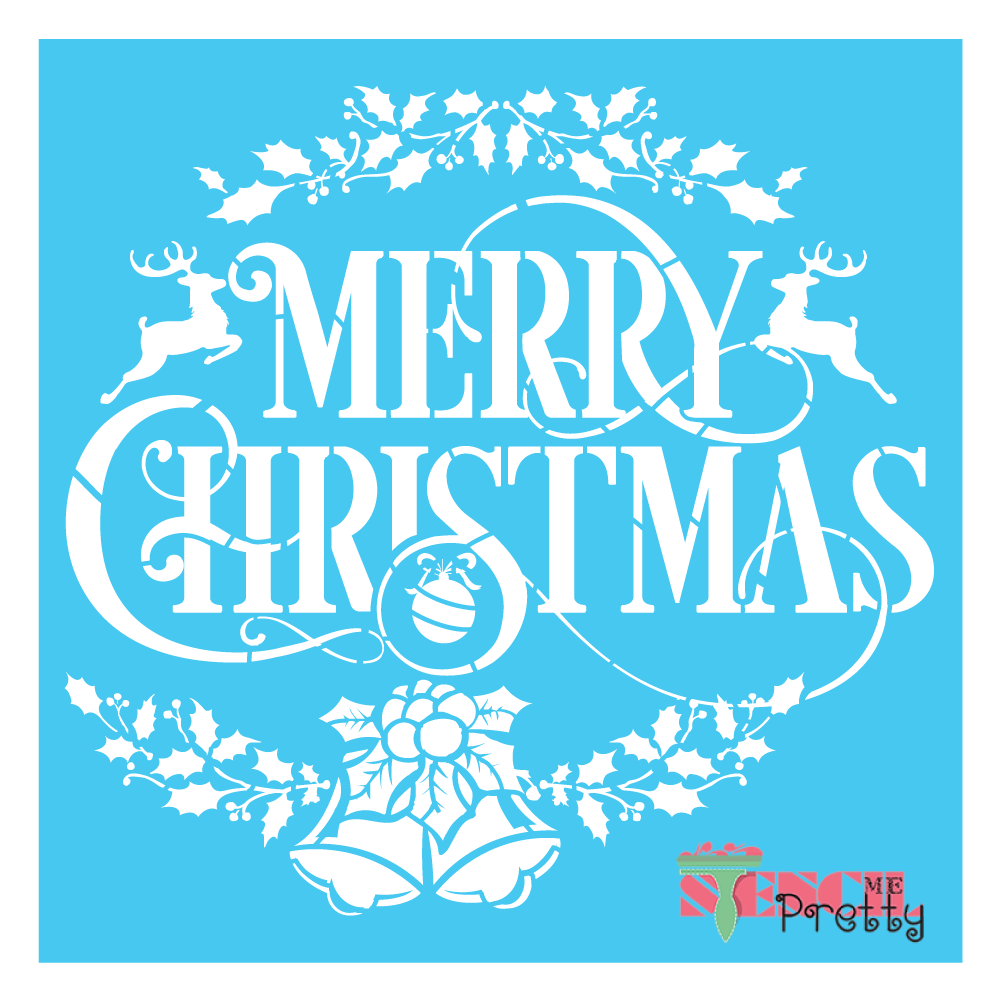 Cozy Christmas wreath sign