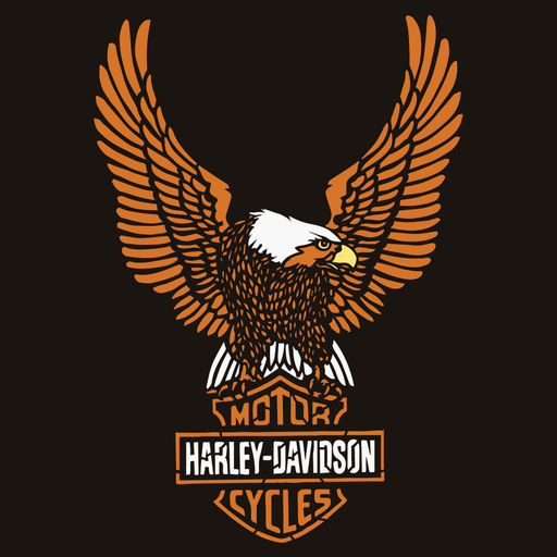 harley davidson motorcycle stencil