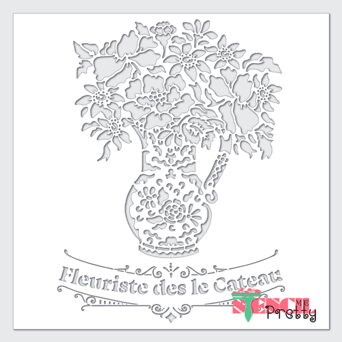 French Fleuriste Cateau flower template