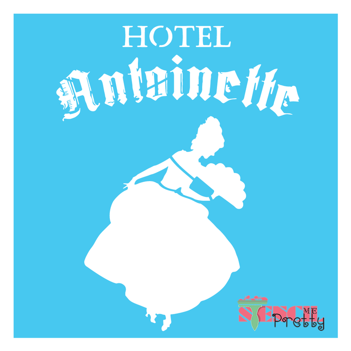 hotel antoinette stencil